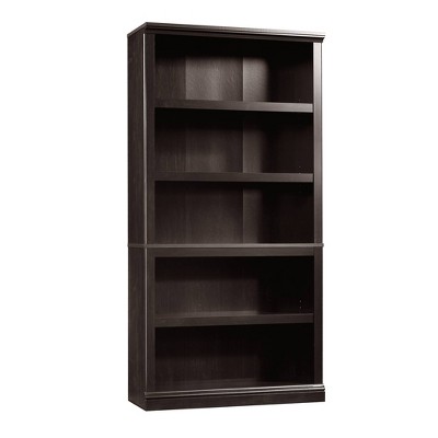 70 5 Shelf Bookcase Estate Black, Sauder 2 Shelf Bookcase Estate Black Finish