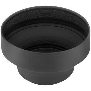 Sensei 67mm 3-in-1 Collapsible Rubber Lens Hood for 28mm to 300mm Lenses - 1 of 4