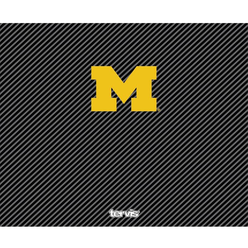 NCAA Michigan Wolverines Carbon Fiber Wide Mouth Water Bottle - 40oz, 2 of 4