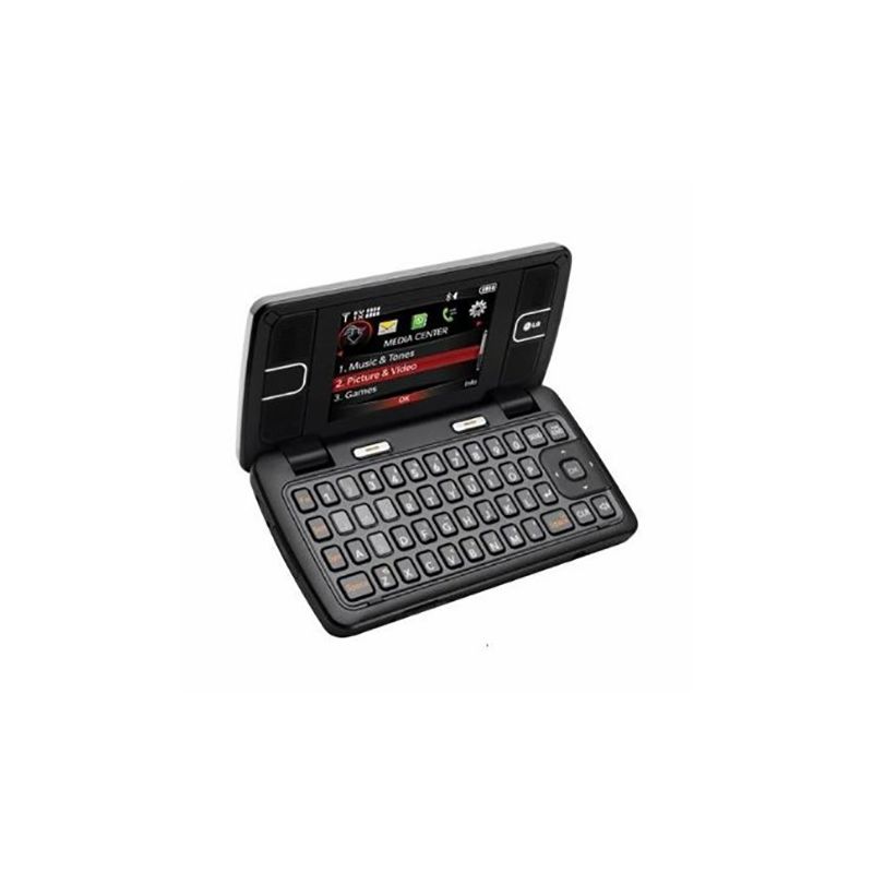 LG Env2 VX9100 Replica Dummy Phone / Toy Phone (Black) (Bulk Packaging), 1 of 4