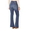 Women's High Rise Double Layer Hem Jeans - Democracy - 2 of 4