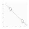 Black Bow Jewelry Sterling Silver 1mm Box Chain And Elephant Charm Anklet, 9-11 Inches - 2 of 4