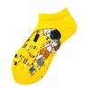 Klimt's The Kiss Famous Art Ankle Socks from the Sock Panda  (Women's or Men's Sizes) - 3 of 3