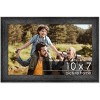 PosterPalooza | 10x7 Wide Barnwood Picture Frame, UV Acrylic, 6 Finishes - Grey, Brown, White, and Black - 2 of 4