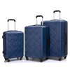 Grungis 8 Piece Luggage Sets(20/24/28+Portable Handbag+4 Pieces Storage Bag Set),Lightweight Hardshell ABS Luggage Sets with Spinner Wheels - 2 of 4