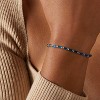 Tennis Bracelet for Women, 14K Gold Plated Cubic Zirconia Adjustable Slider Bracelets Trendy Jewelry Gift - 3 of 4