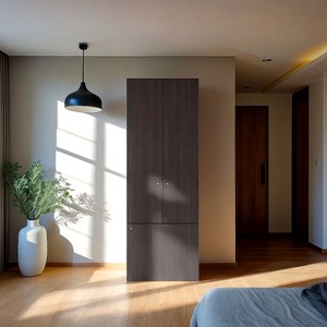 CAVINAS Wardrobe Closet,Armoire Wardrobe Closet with 3-Door and 4 Shelves,Freestanding Storage Wardrobe for Bedroom,Entryway,Dressing Room - 1 of 4