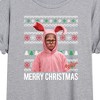 Women's - A Christmas Story - Merry Christmas Oversized Graphic T-Shirt - 2 of 4