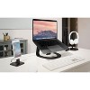 Twelve South Curve for MacBooks and Laptops Ergonomic desktop cooling stand for home or office, matte black - 4 of 4