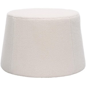 Liesel Wide Flared Ottoman - OTT7505 - Ivory - Safavieh - 1 of 4