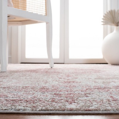 Ethereal Ivory Abstract 4' x 6' Synthetic Area Rug
