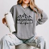 Simply Sage Market Mountain Life Lightweight Garment Dyed Sweatshirt - 2 of 4