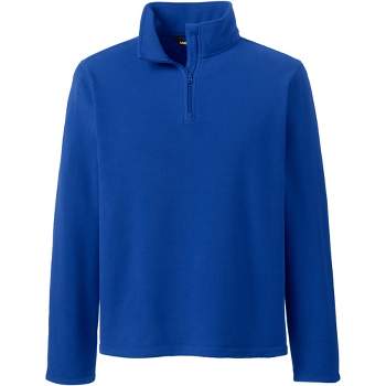 School Uniform Young Men's Lightweight Fleece Quarter Zip Pullover