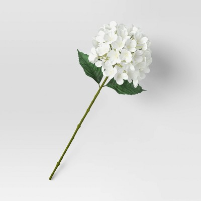 Silk Flowers  Artificial White Paniculata Hydrangea