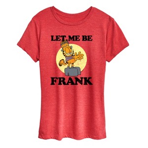 Women's - Garfield - Let Me Be Frank Short Sleeve Graphic T-Shirt - 1 of 4