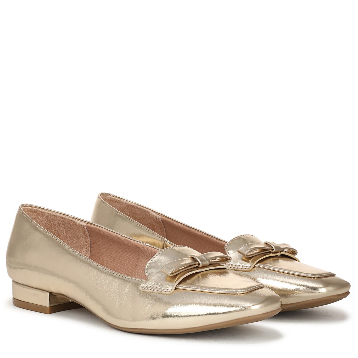 Обувь LifeStride Women's Claudine Ballet Flat Gold Metallic 10 W — фото 2