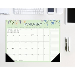 Willow Creek Press 22"x17" 2026 Wildflowers Large Monthly Deskpad - 1 of 4
