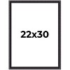 PosterPalooza | Antique Red Picture Frame - UV Acrylic, Foam Board Backing, Hanging Hardware - 2 of 4