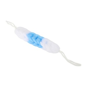 Unique Bargains Long Stretch Back Sponge for Shower 10.63"x2.17"x1.77" 1 Pc - 1 of 3
