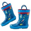 Stephen Joseph Gifts Girls Rain Boots Rainbow Unicorn Pink Size 09 - 4 of 4