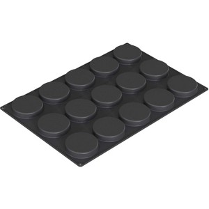 Silikomart Professional SQ074 Silicone Mold, Cavity Size is 4" Diameter x 0.78" High, 15 Cavities - 1 of 2