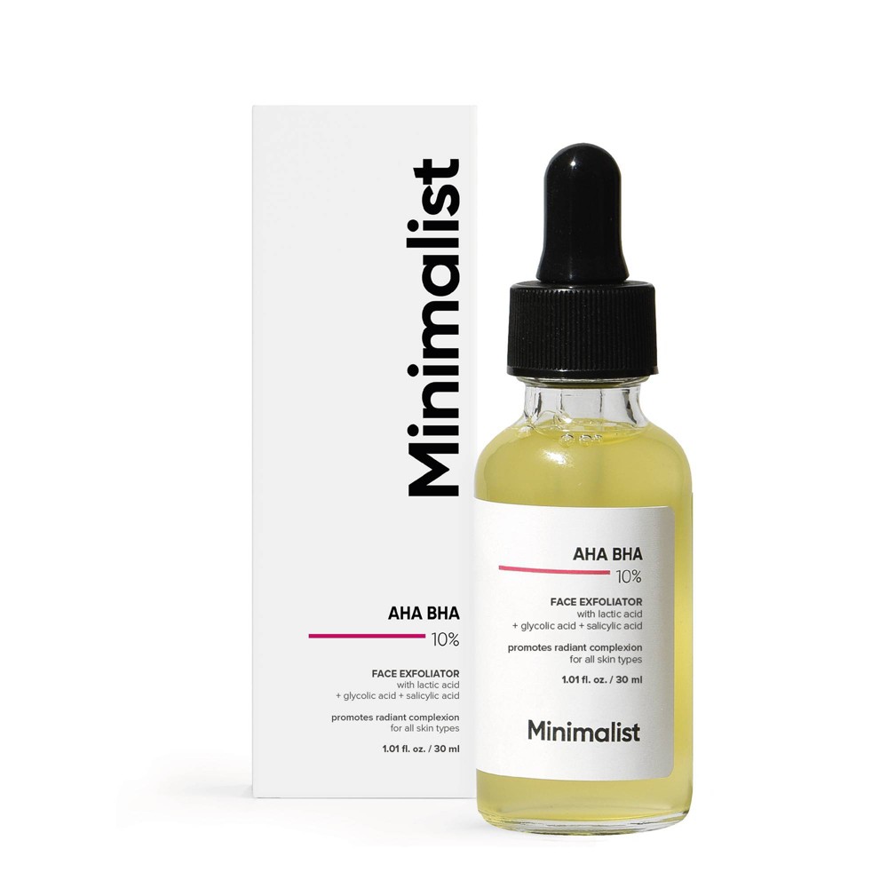 Minimalist AHA BHA 10% Face Exfoliator - 1 fl oz