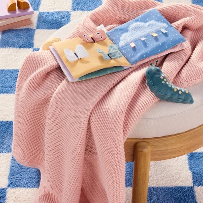 Knit Baby Blanket - Pink - Cloud Island&#8482;