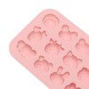 Unique Bargains Chocolate Mould 15-Cavity Animal Faces Candy Mould Hand Wash 5.98"x3.46"x0.43" 1 Pc - 4 of 4