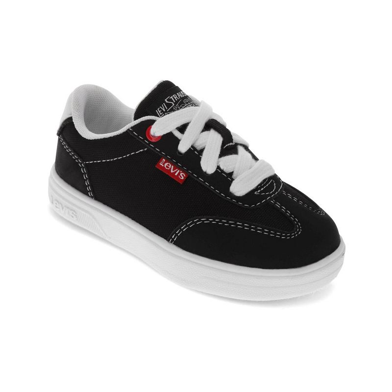 Levi's Toddler Zane Poly Canvas Casual Lace Up Sneaker Shoe, 1 of 7
