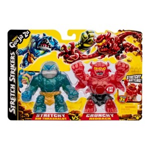 Goo Jit Zu Stretchy Sir Thrashalot vs Crunchy Redback Figure Set - 2pk - 1 of 4