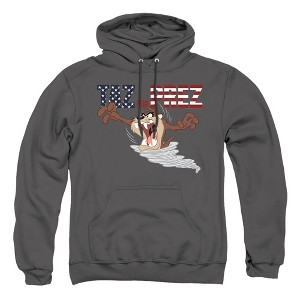 Men's Looney Tunes Taz For Prez 3 Pull-Over Hoodie - 1 of 4
