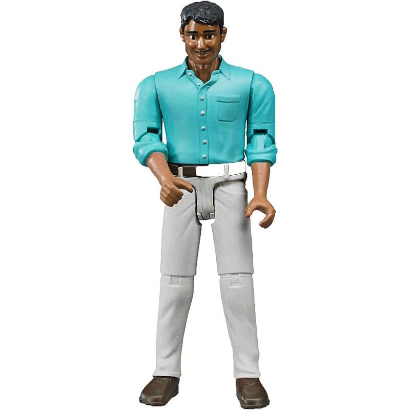 Bruder Man Action Figure with White Jeans, 1 of 4