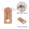 Unique Bargains Vintage Wedding Party Favor Souvenir Bottle Openers Set - 4 of 4