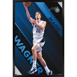 Trends International NBA Orlando Magic - Franz Wagner 23 Framed Wall Poster Prints - 1 of 4