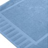 White Classic Cotton Bath Mat Floor Towel [Not a Rug] 2-Pack - 22x34" - 2 of 4
