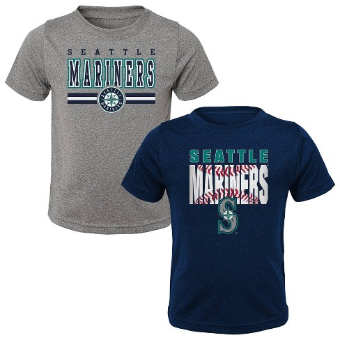 MLB Seattle Mariners Toddler Boys' 2pk T-Shirt - 2T