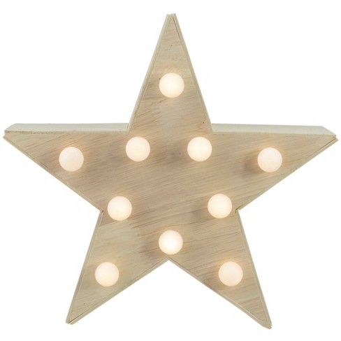 Northlight Set Of 2 Tree And Star Wooden Christmas Ornaments 5 : Target