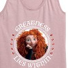 Women's - Disney - Merida Greatness Lies Within Graphic Racerback Tank - 2 of 4