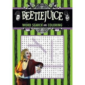 Beetlejuice Word Search and Coloring - (Coloring Book & Word Search) by Editors of Thunder Bay Press (Paperback) - 1 of 2