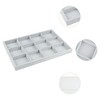 Unique Bargains Velvet Jewelry Drawer Trays with Removable Dividers - 2 of 4