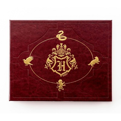 Warner Bros. Harry Potter Hogwarts Photo Album - Con*Quest Journals: Faux Leather Scrapbook, Holds 112 Photos, 80 Pages