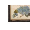 9.75" x 9.75" Square Metal Floral Bouquets Wall Décor - Storied Home: Distressed Black Frame, Botanical Gallery Art Set - image 3 of 4