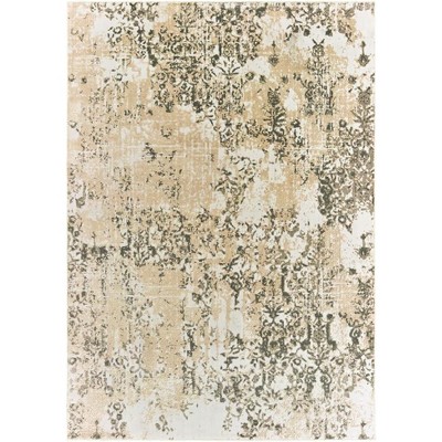 Oriental Weavers Bowen 2067W Grey/ Gold Indoor Area Rug - 3'10" x 5'5"