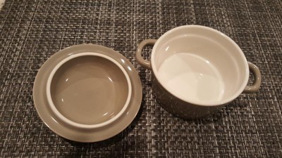 Crock Pot Pembury 3 Piece 9.6 Ounce Stoneware Assorted Casserole Dish Set
