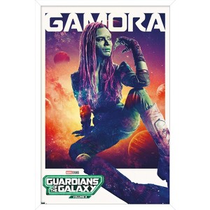 Trends International Marvel Guardians of the Galaxy Vol. 3 - Gamora One Sheet Framed Wall Poster Prints - 1 of 4