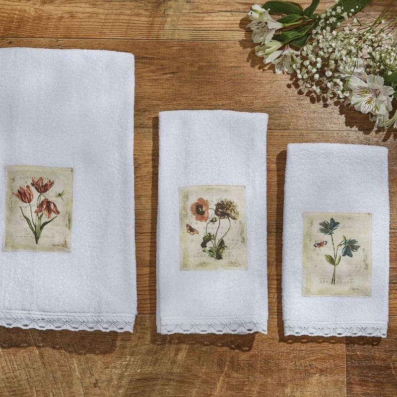 Park Designs Antiquarian Blooms Fingertip Towel Set of 4, 2 of 6