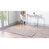 Unique Loom    Decatur Trellis Area Rug - 3 of 4