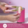 Opener with Built-In Bottle Opener, Easy-Turn Knob & Soft-Grip Handles for Iconic Kitchen Convenience - 4 of 4