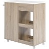 Modway Culinary Kitchen Cart With Towel Bar - 2 of 3