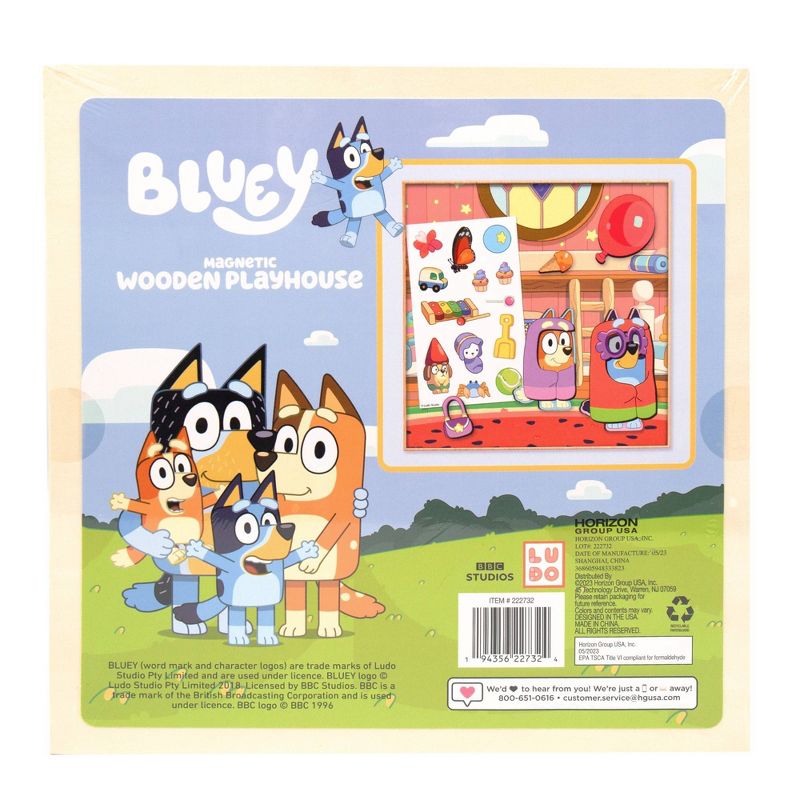 Bluey Magnetic Wooden Playset, 5 of 6